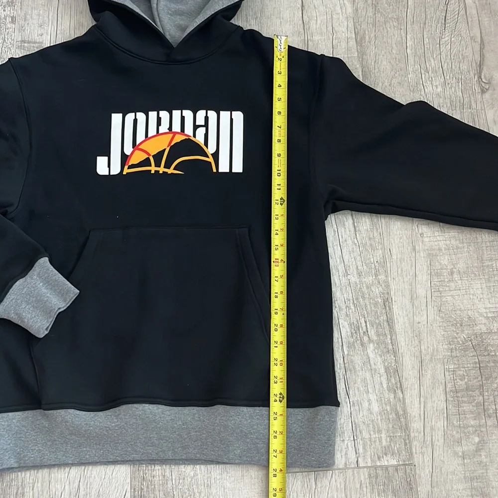 NikeAir Jordan Essential Jumpman 23 Statement‎ Hoodie Black DV7748-010 Men Sz M